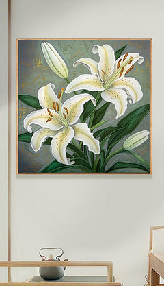 百合花图片库 自然之美，室内装饰的灵感源泉